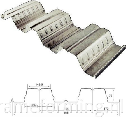 deck sheet profile machine